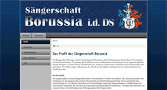 Desktop Screenshot of borussia-berlin.de
