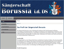 Tablet Screenshot of borussia-berlin.de